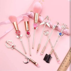 Sailor Moon Makeup Brushes Set - 8pcs Cosmetic set